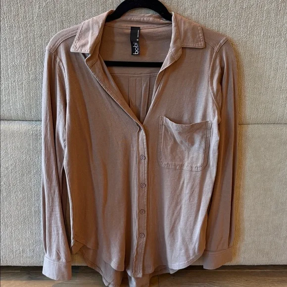 Bobi Los Angeles (Nordstrom) long sleeve button down - Picture 1 of 3